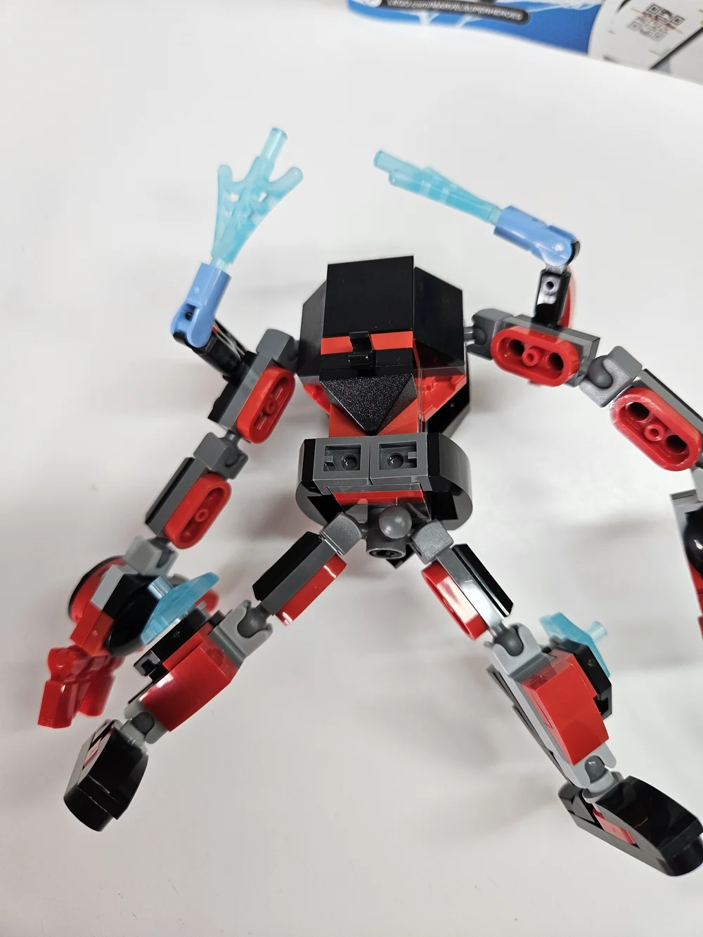 LEGO Marvel Spider-Man Miles Morales Mech Armor 76171 Manual 100% Complete